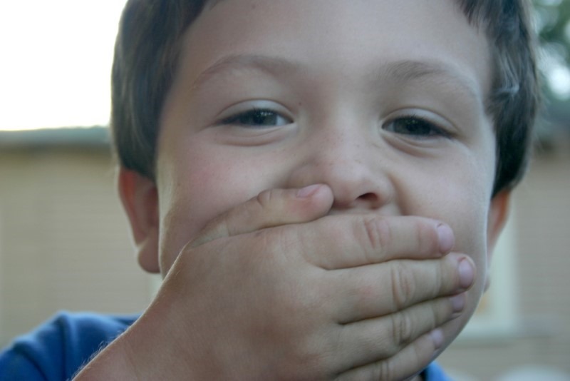 covering-mouth